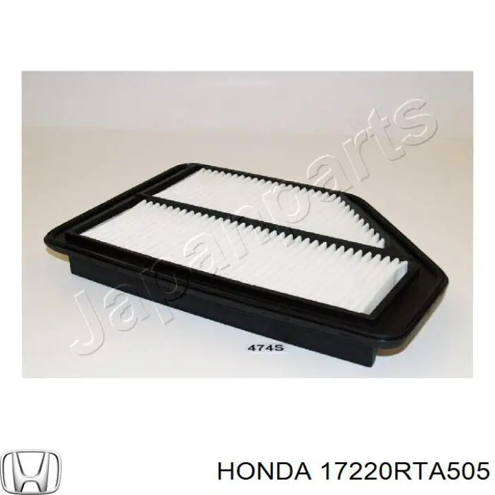 Повітряний фільтр 17220RTA505 Honda