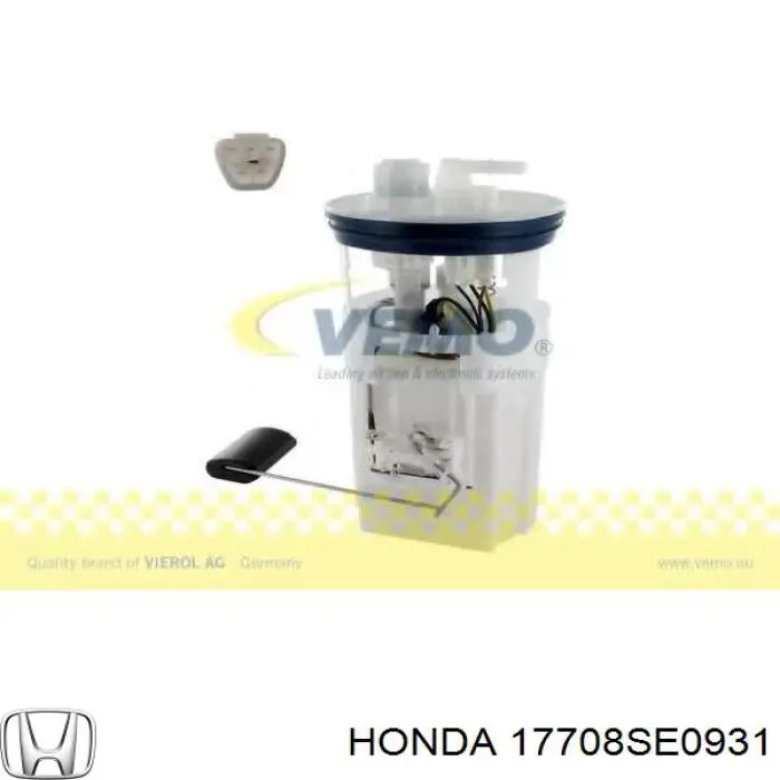 Паливний насос електричний, занурювальний Honda 17708SE0931 ціна, від 11.33 USD