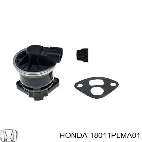 18011PLMA01 Honda клапан egr, рециркуляції газів
