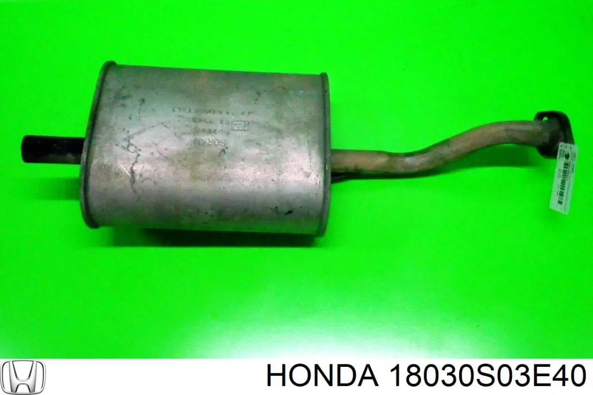 Купити 18030S03E40 Honda Глушник вихлопних газів кінцевий