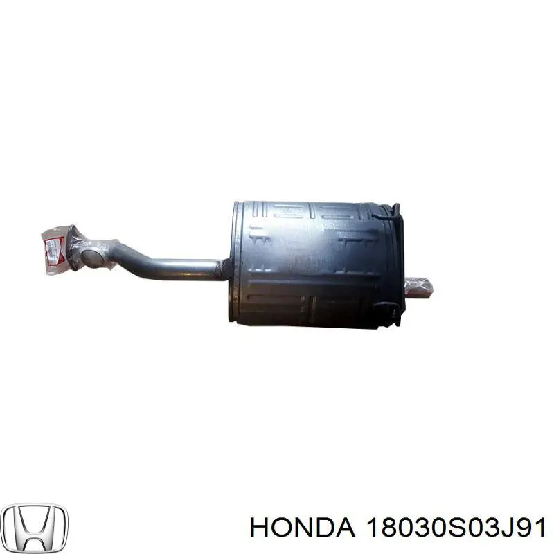 Вихлоп Honda 18030S03J91 ціна, від 78.23 USD