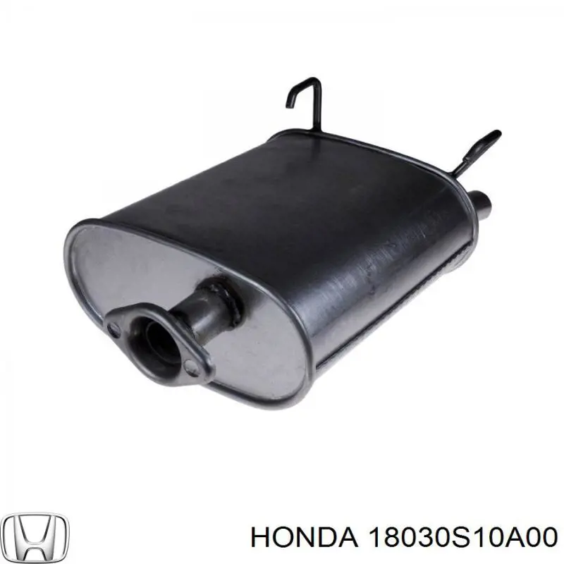  Глушник, задня частина Honda CR-V 1