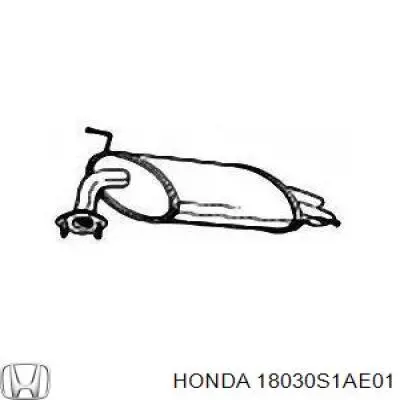 Глушник, задня частина Honda Accord 6 (CH) (Хонда Аккорд)