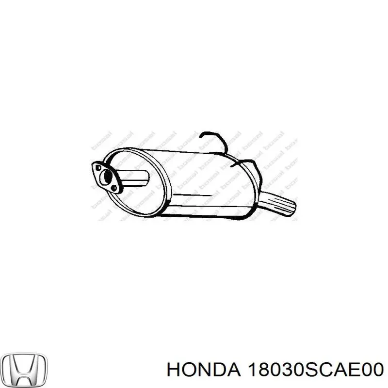 Вихлопна труба Honda 18030SCAE00 ціна, від 58.25 USD