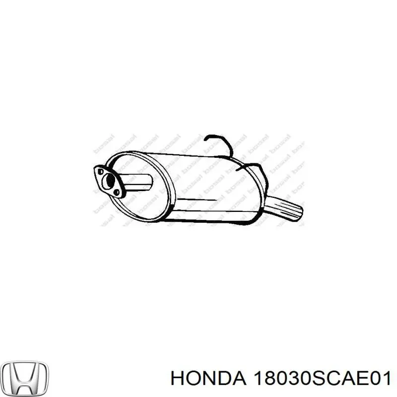 Купити 18030SCAE01 Honda Вихлоп