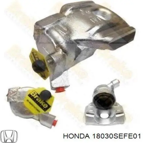 Глушник, середня і задня частина 18030SEFE01 Honda