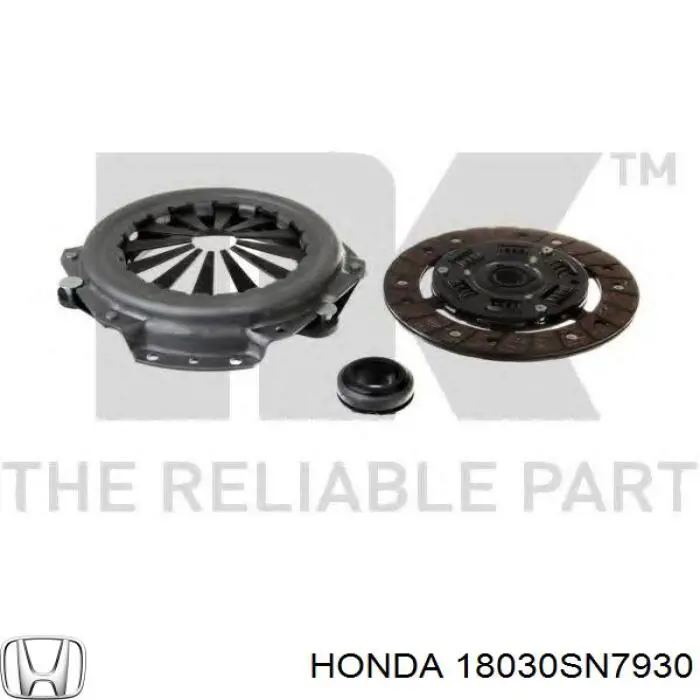 Купити 18030SN7930 Honda Вихлоп