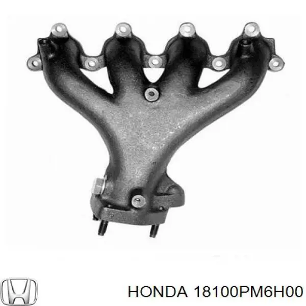 18100PM6H00 Honda Система випуску газів двигуна