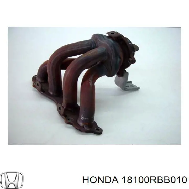 Газопроводи (колектор випускний) Honda 18100RBB010 ціна, від 17.04 USD