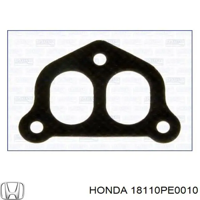 18110PE0010 Honda Прокладка випускного колектора