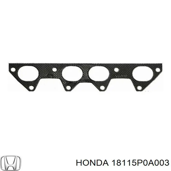 Прокладка випускного колектора Honda Accord 5 (CE) (Хонда Аккорд)