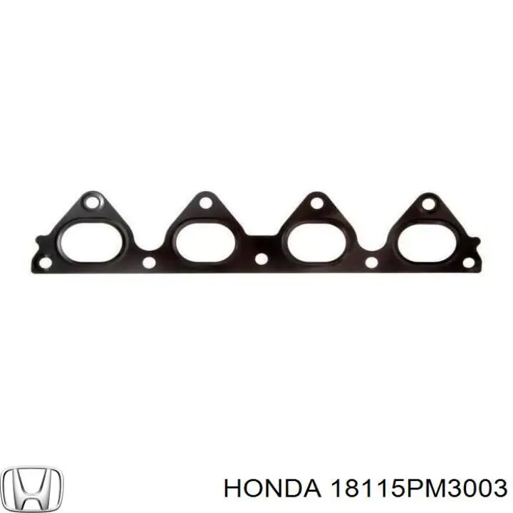 18115PM3003 Honda прокладка випускного колектора