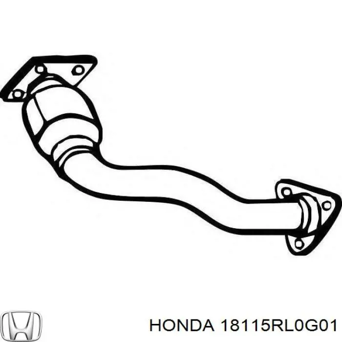 Прокладка випускного колектора Honda 18115RL0G01 ціна, від 28.26 USD