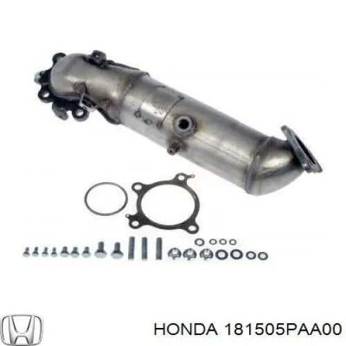  Honda 181505PAA00 ціна, від 506.77 USD