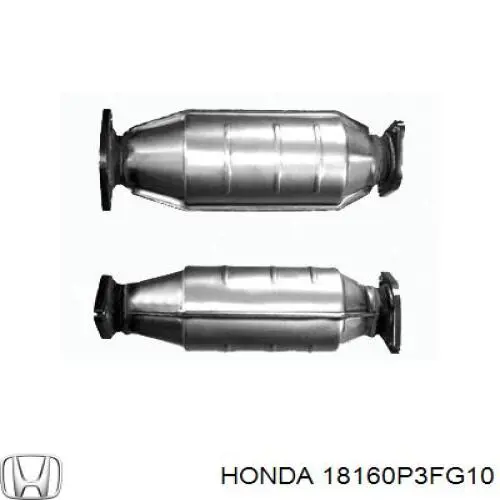 Купити 18160P3FG10 Honda Сажевый фільтр
