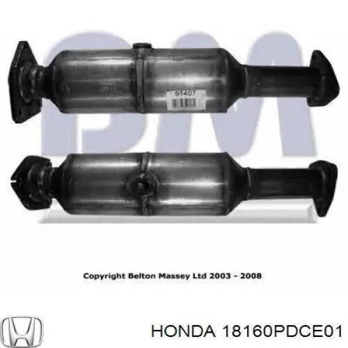 Купити Каталізатор Honda Accord VI CG