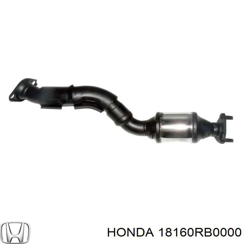 Конвертор-каталізатор (каталітичний нейтралізатор) Honda 18160RB0000 ціна, від 234.78 USD
