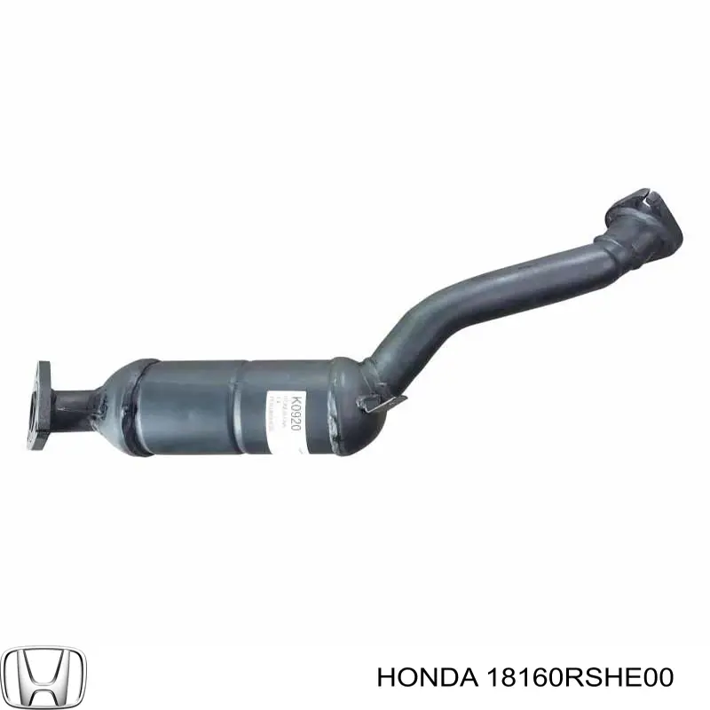 18160RSHE00 Honda Каталітичний нейтралізатор відпрацьованих газів