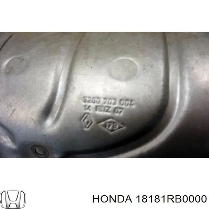  Honda 18181RB0000 ціна, від 83.57 USD