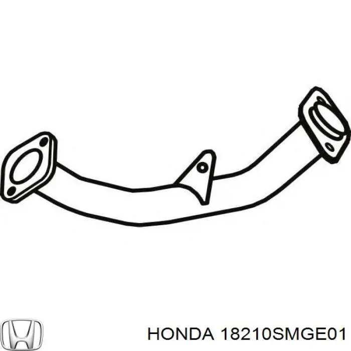 18210SMGE01 Honda Штани глушника передні