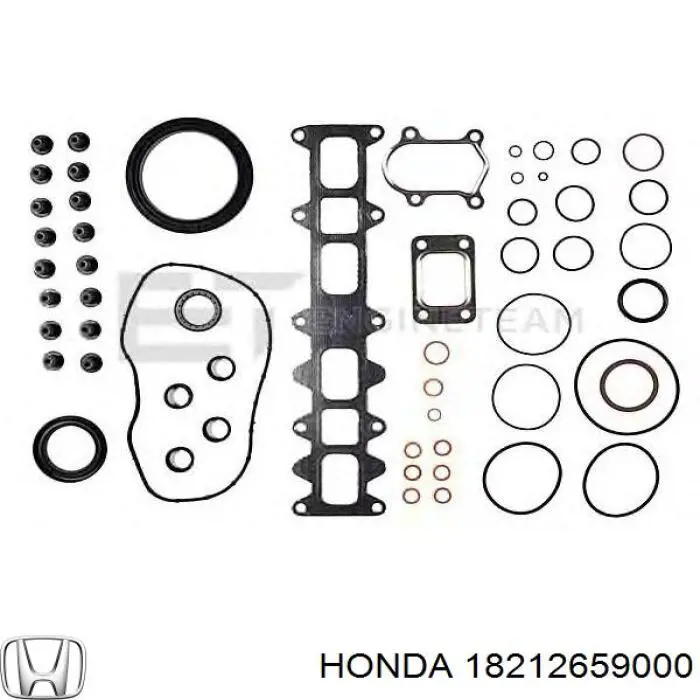 Кільце приймальної труби глушника 18212659000 Honda