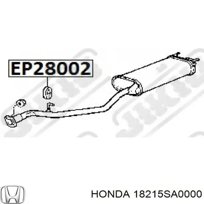 Купити 04581790AB Chrysler Подушка глушника