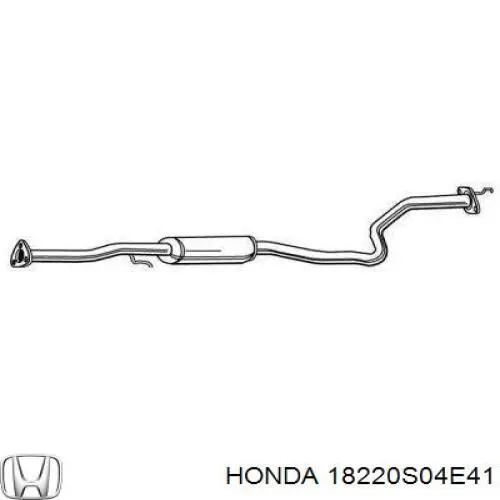 Глушник Honda 18220S04E41 ціна, від 52.78 USD