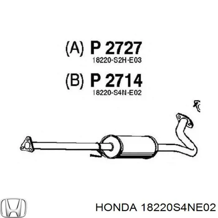  18220S4NE02 Honda