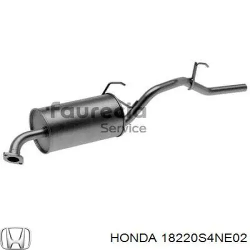  Honda 18220S4NE02 ціна, від 43.75 USD