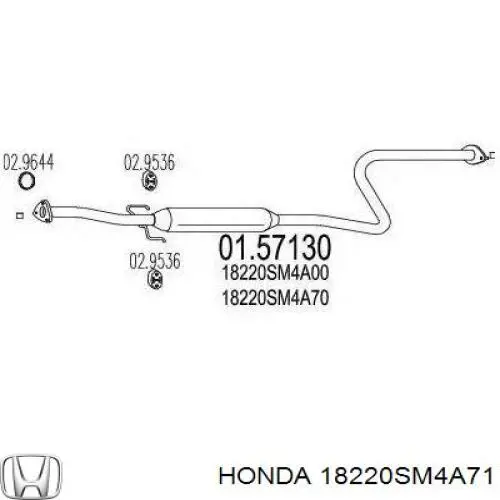  18220SM5A11 Honda