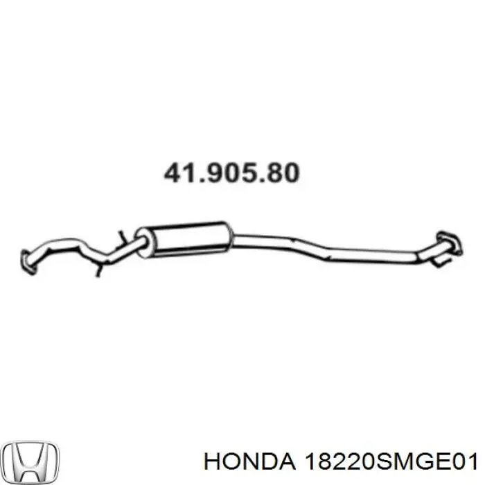  Honda 18220SMGE01 ціна, від 52.37 USD