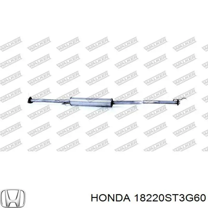 Купити 18220ST3G60 Honda Вихлопна труба