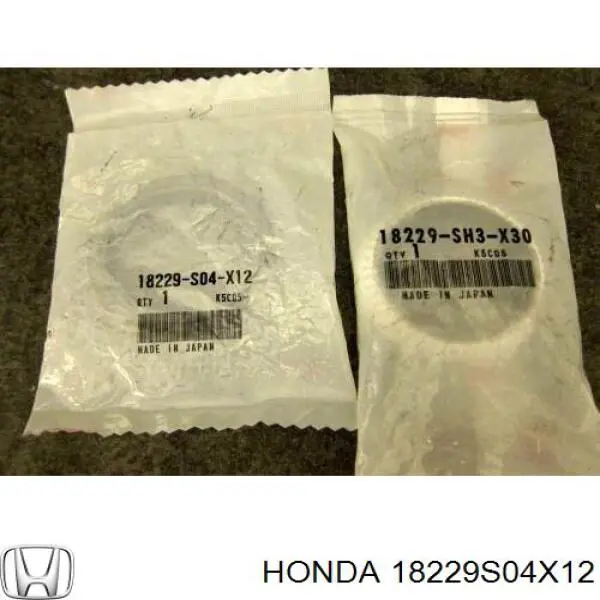 18229S04X12 Honda прокладка прийомної труби глушника