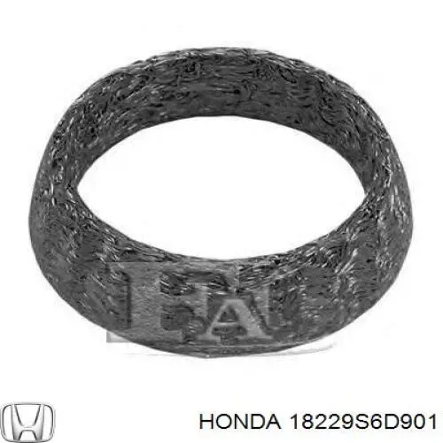Купити 18229S6D901 Honda Прокладка до глушника