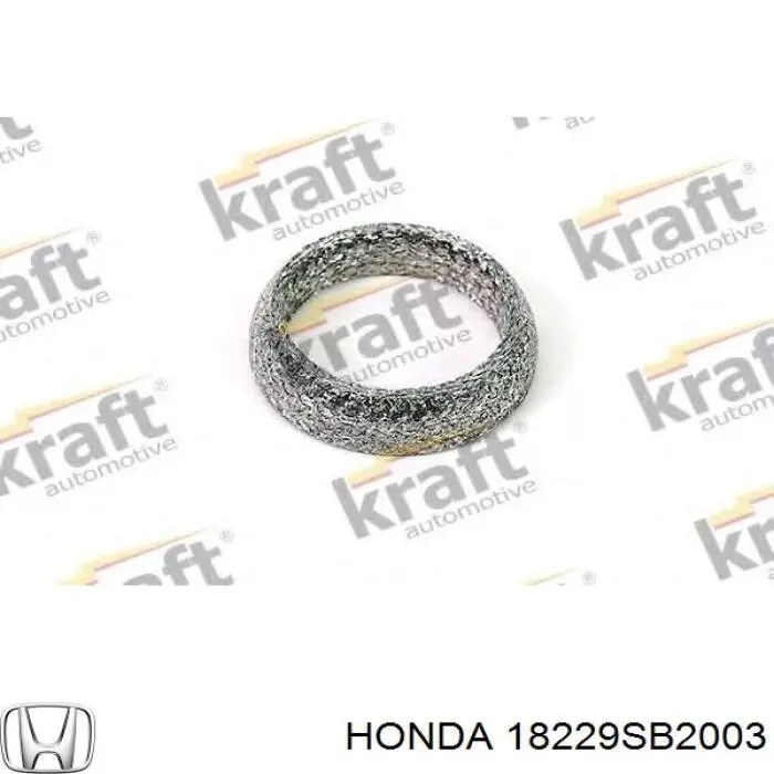Кільце приймальної труби глушника Honda 18229SB2003 ціна, від 2.03 USD