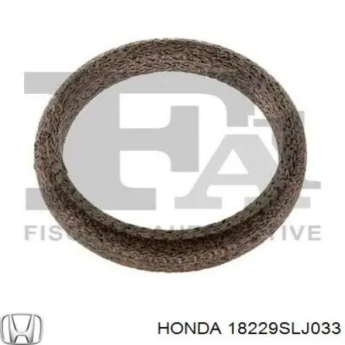 Прокладка прийомної труби глушника Honda 18229SLJ033 ціна, від 25.35 USD