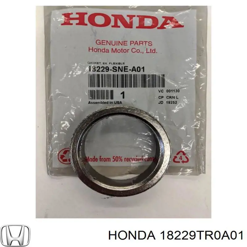  Honda 18229TR0A01 ціна, від 54.43 USD
