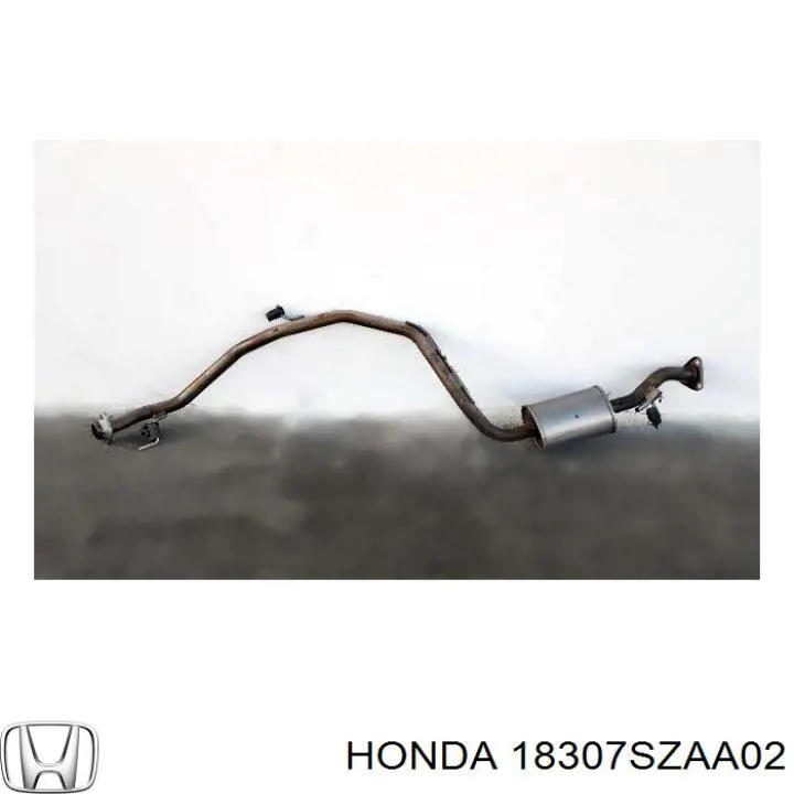 Купити 18307SZAA02 Honda Глушник вихлопних газів кінцевий