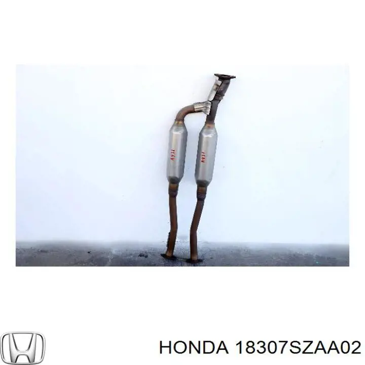 Глушник, задня частина 18307SZAA02 Honda