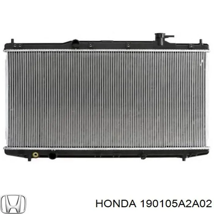 Купити 190105A2A02 Honda Радіатор двигуна