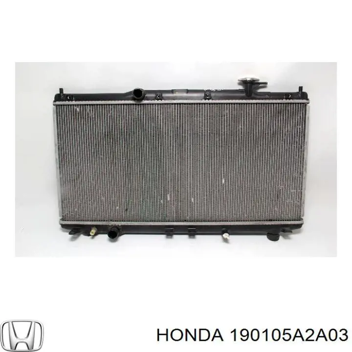Радіатор 190105A2A03 Honda
