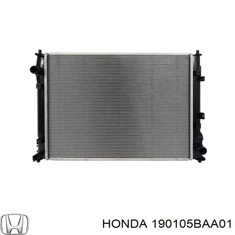 190105BAA01 Honda радіатор охолодження двигуна