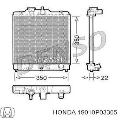 Радіатор основний Honda 19010P03305 ціна, від 52.67 USD