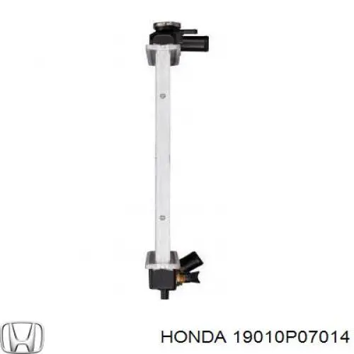 19010P07014 Honda Радіатор охолодження двигуна