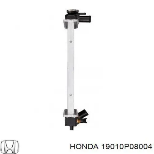 Купити 19010P08004 Honda Радіатор двигуна