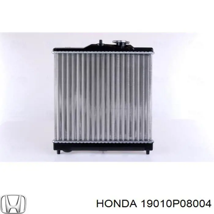 19010P08004 Honda Радіатор охолодження двигуна