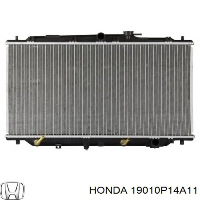 19010P14A12 Honda радіатор охолодження двигуна