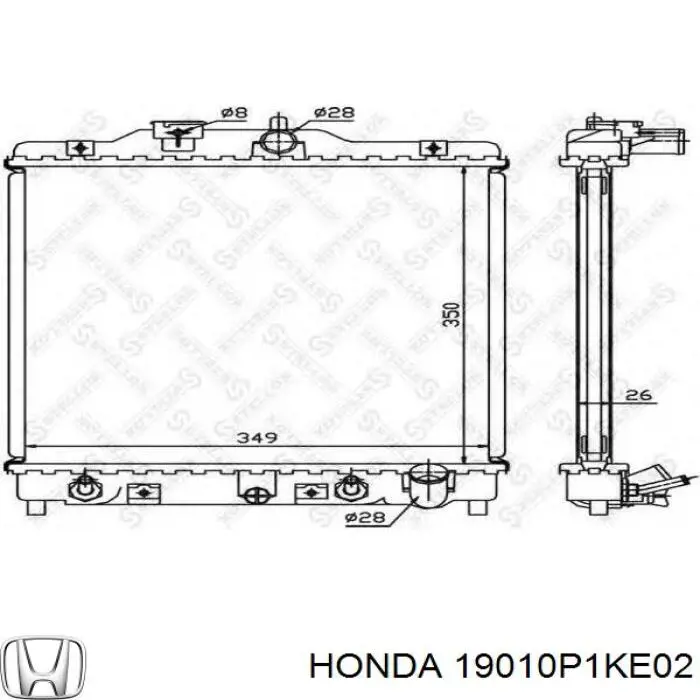  19010P1KE02 Honda