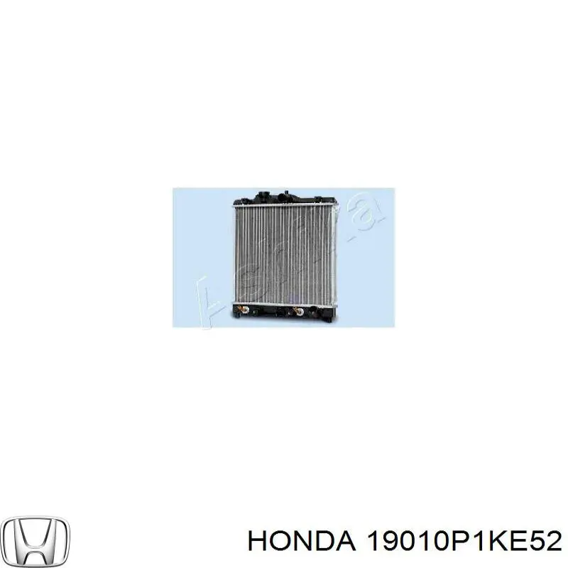 19010P1KE52 Honda Радіатор охолодження двигуна