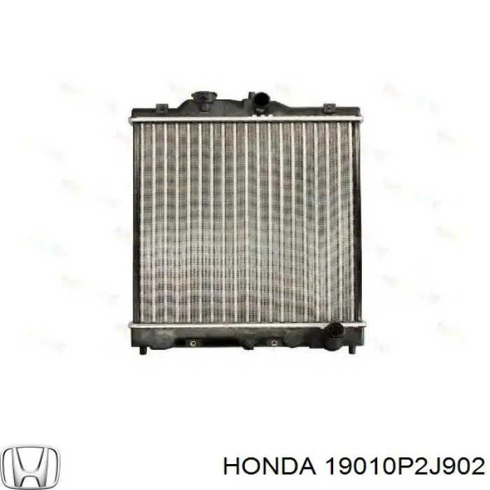 19010P2J902 Honda Радіатор охолодження двигуна